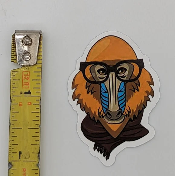 Monkey Sticker - Picture 2 of 2